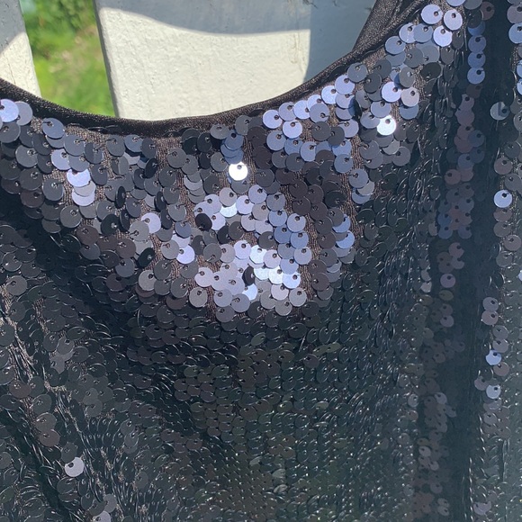 AIDAN MATTOX blue sequin dress - Picture 12 of 13